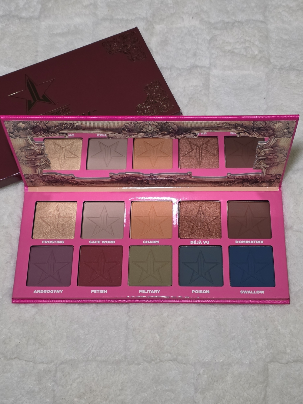 JEFFREE STAR COSMETICS ANDROGYNY PRESSED POWDER EYESHADOW PALETTE NIB